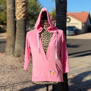 Pink Victoria’s Secret hoodie
